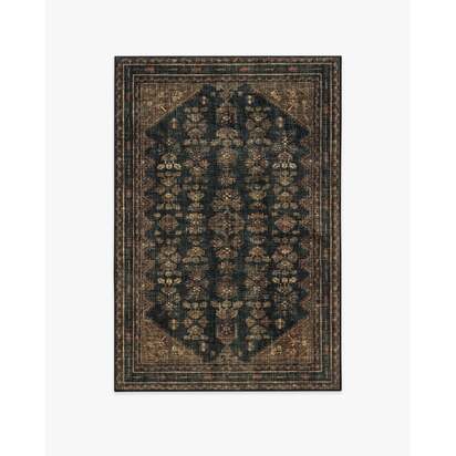 Pradera Soft Black & Brown Rug - 120 x 185 cm - All-In-One Rug