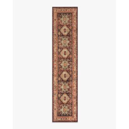 Avila Crimson & Currant Rug - 75 x 365 cm - All-In-One Rug