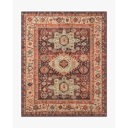 Avila Crimson & Currant Rug - 245 x 305 cm - All-In-One Rug