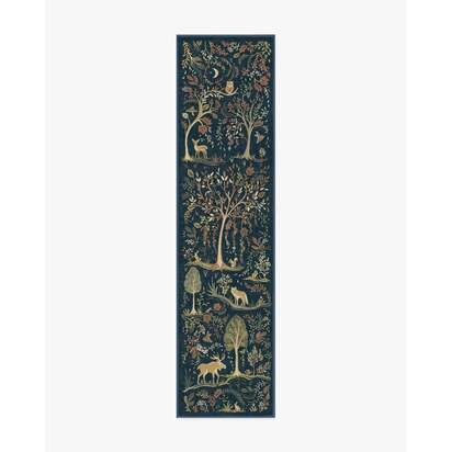 Wilder Blue Multicolour Rug - 75 x 215 cm - All-In-One Rug