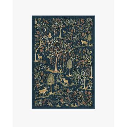 Wilder Blue Multicolour Rug - 120 x 185 cm - All-In-One Rug