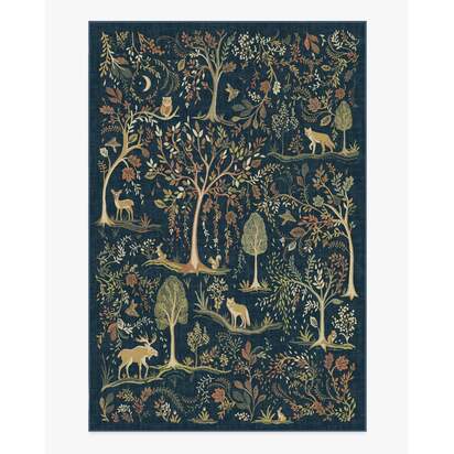 Wilder Blue Multicolour Rug - 200 x 290 cm - All-In-One Rug