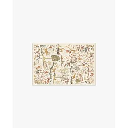 Wilder Cream Multicolor Rug - 60 x 90 cm - All-In-One Rug