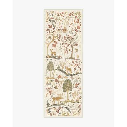 Wilder Cream Multicolor Rug - 75 x 215 cm - All-In-One Rug