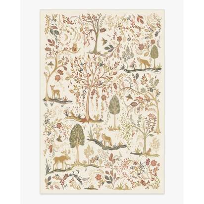 Wilder Cream Multicolor Rug - 185 x 275 cm - All-In-One Rug