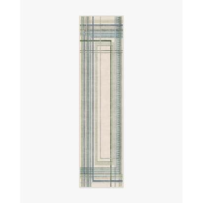 Callie Blue & Green Rug - 75 x 305 cm - All-In-One Rug