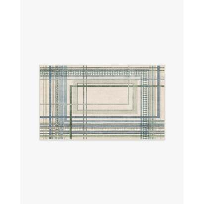 Callie Blue & Green Rug - 245 x 305 cm - All-In-One Rug