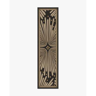 Gatsby Black & Gold Rug by Jonathan Adler - 60 x 90 cm - All-In-One Rug