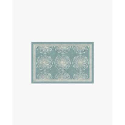 Santorini Blue Rug by Jonathan Adler - 60 x 90 cm - All-In-One Rug
