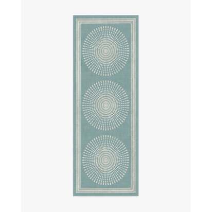 Santorini Blue Rug by Jonathan Adler - 75 x 215 cm - All-In-One Rug