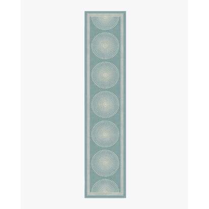 Santorini Blue Rug by Jonathan Adler - 75 x 365 cm - All-In-One Rug