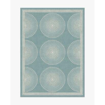 Santorini Blue Rug by Jonathan Adler - 150 x 215 cm - All-In-One Rug