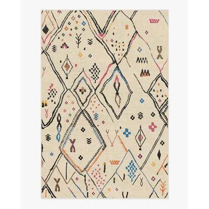 Pamir Ivory Multicolour Rug - 200 x 290 cm - All-In-One Rug