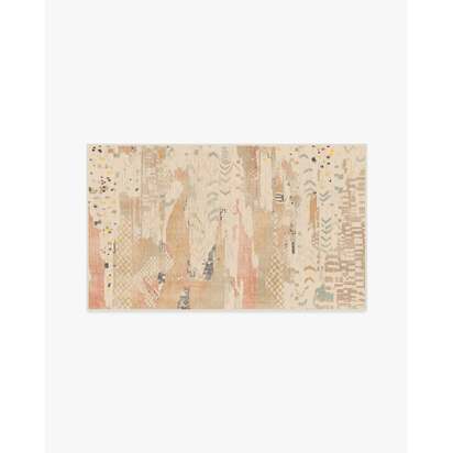Gaia Ivory Multicolour Rug - 90 x 150 cm - All-In-One Rug