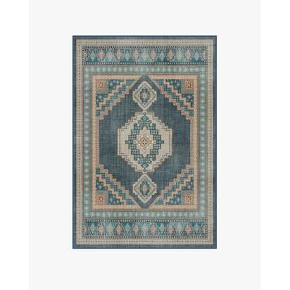 Rayne Soft Navy Rug - 120 x 185 cm - All-In-One Rug