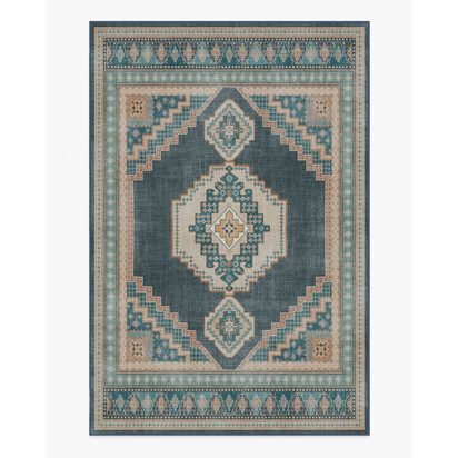 Rayne Soft Navy Rug - 200 x 290 cm - All-In-One Rug