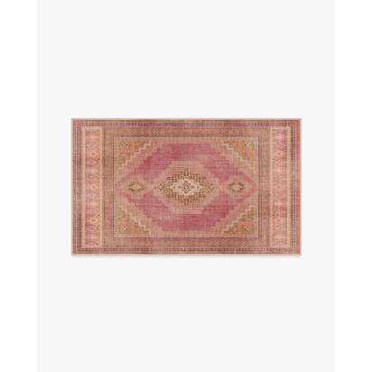 Rayne Pink & Orange Rug - 90 x 150 cm - All-In-One Rug