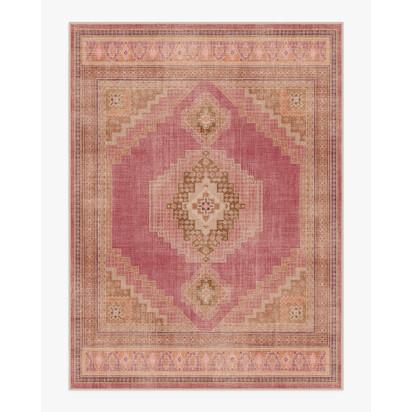 Rayne Pink & Orange Rug - 275 x 365 cm - All-In-One Rug
