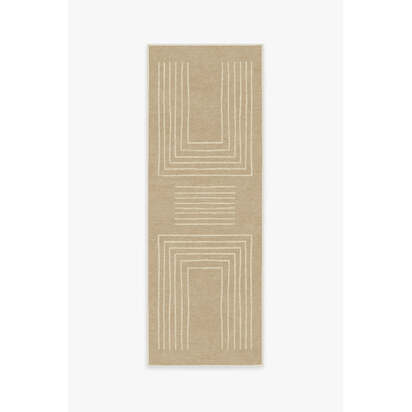 Valencia Natural Rug - 75 x 215 cm - All-In-One Rug