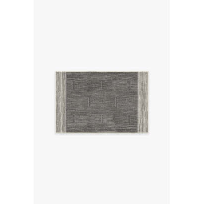 Solvi Charcoal Rug - 60 x 90 cm - All-In-One Rug