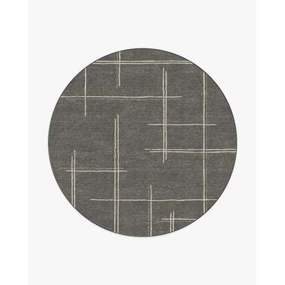 Stellan Charcoal Rug - 245 Round cm - All-In-One Rug
