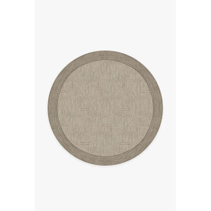 Solvi Stone Rug - 185 Round cm - All-In-One Rug