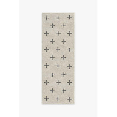 Crosby Birch & Charcoal Rug - 75 x 215 cm - All-In-One Rug