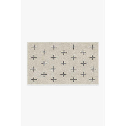 Crosby Birch & Charcoal Rug - 90 x 150 cm - All-In-One Rug