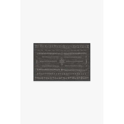 Astrid Soft Black Rug - 60 x 90 cm - All-In-One Rug