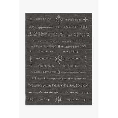 Astrid Soft Black Rug - 150 x 215 cm - All-In-One Rug