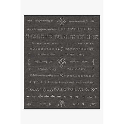 Astrid Soft Black Rug - 245 x 305 cm - All-In-One Rug
