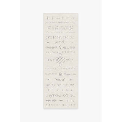 Astrid Off White Rug - 75 x 215 cm - All-In-One Rug