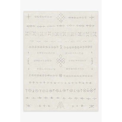 Astrid Off White Rug - 275 x 365 cm - All-In-One Rug