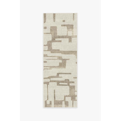Holme Ivory & Natural Rug - 75 x 215 cm - All-In-One Rug