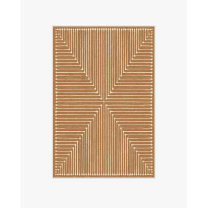 Inkdrop Copper Rug by Jonathan Adler - 120 x 185 cm - All-In-One Rug