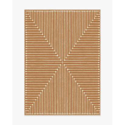Inkdrop Copper Rug by Jonathan Adler - 150 x 215 cm - All-In-One Rug