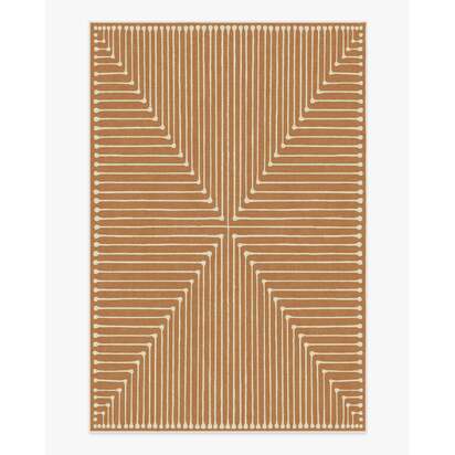 Inkdrop Copper Rug by Jonathan Adler - 185 x 275 cm - All-In-One Rug