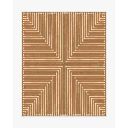 Inkdrop Copper Rug by Jonathan Adler - 245 x 305 cm - All-In-One Rug