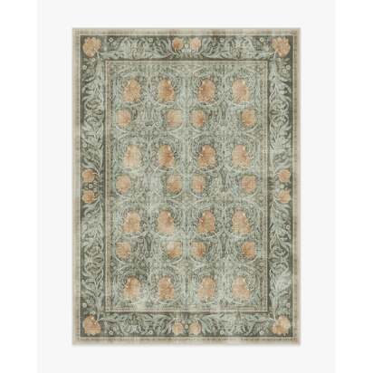 Pimpernel Jade Rug by Morris & Co. - 150 x 215 cm - All-In-One Rug