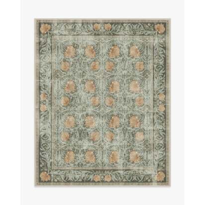 Pimpernel Jade Rug by Morris & Co. - 245 x 305 cm - All-In-One Rug