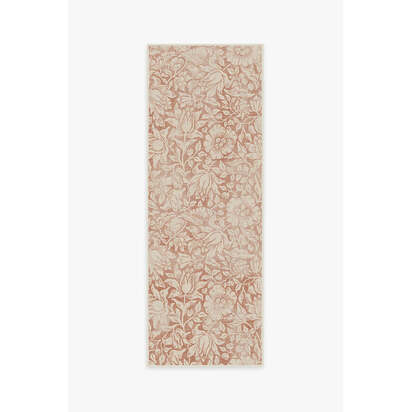 Mallow Rust Rug by Morris & Co. - 75 x 215 cm - All-In-One Rug