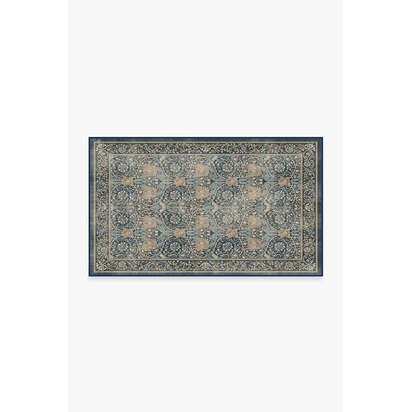 Honeysuckle & Tulip Indigo Rug by Morris & Co. - 75 x 215 cm - All-In-One Rug