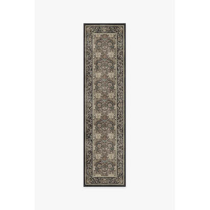 Honeysuckle & Tulip Dark Wood Rug by Morris & Co. - 75 x 305 cm - All-In-One Rug