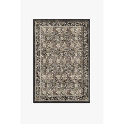 Honeysuckle & Tulip Dark Wood Rug by Morris & Co. - 120 x 185 cm - All-In-One Rug