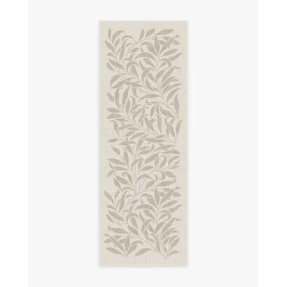 Pure Willow Boughs Natural Rug by Morris & Co. - 75 x 215 cm - All-In-One Rug
