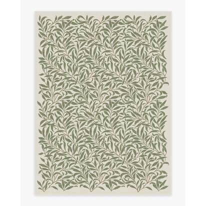 Pure Willow Boughs Green Rug by Morris & Co. - 275 x 365 cm - All-In-One Rug