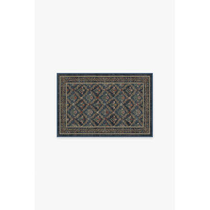 Bellflowers Blue Rug by Morris & Co. - 60 x 90 cm - All-In-One Rug