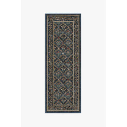 Bellflowers Blue Rug by Morris & Co. - 75 x 215 cm - All-In-One Rug
