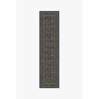 Bellflowers Blue Rug by Morris & Co. - 75 x 305 cm - All-In-One Rug