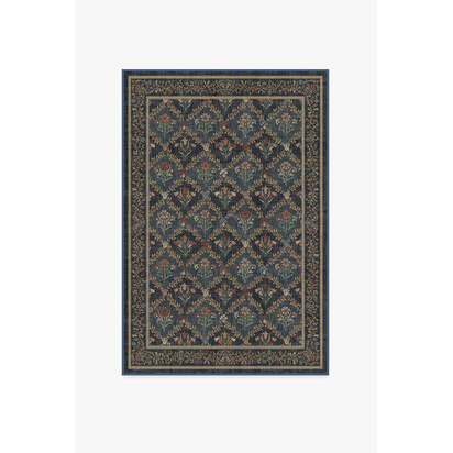 Bellflowers Blue Rug by Morris & Co. - 120 x 185 cm - All-In-One Rug